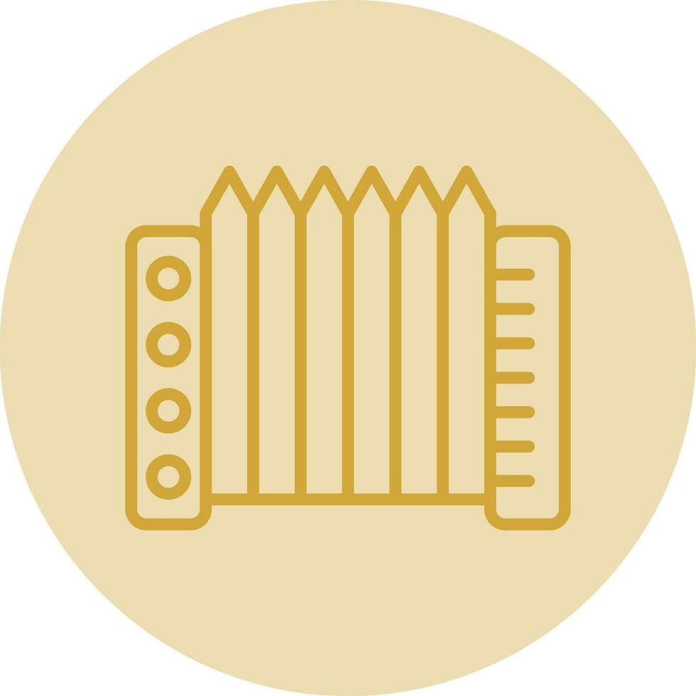 Accordion Vector Icon Design