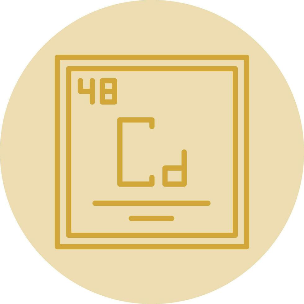 Cadmium Vector Icon Design