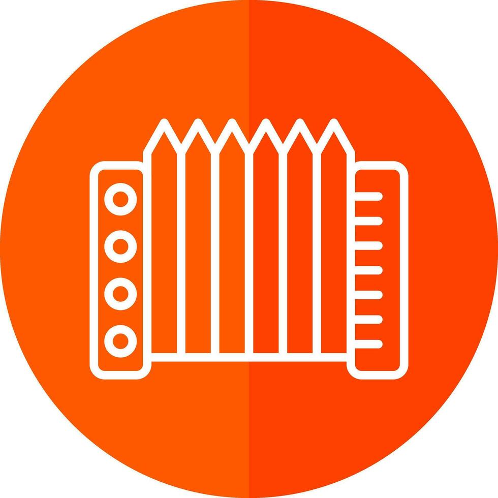 Accordion Vector Icon Design