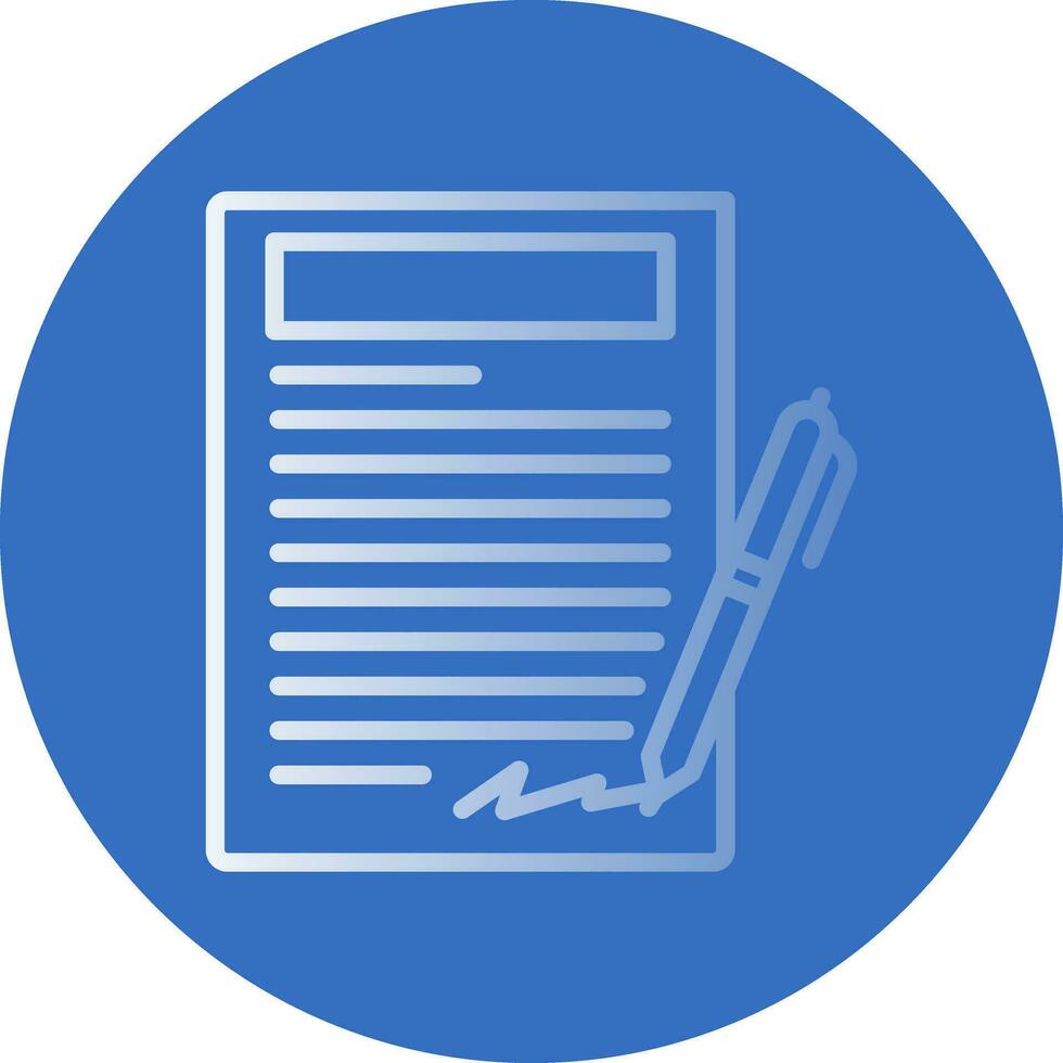Agreement Vector Icon Design