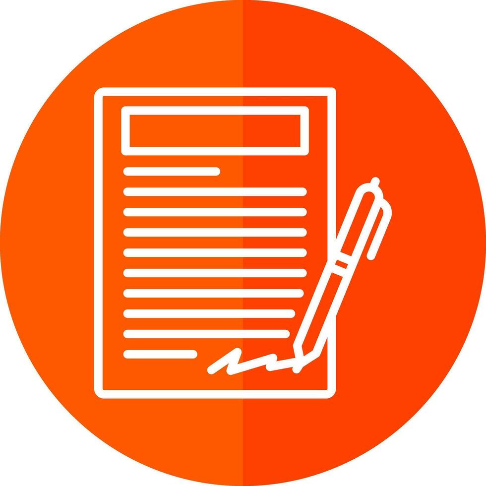 Agreement Vector Icon Design