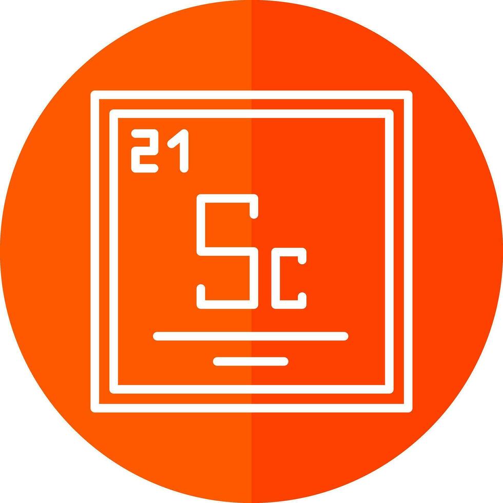 Scandium Vector Icon Design