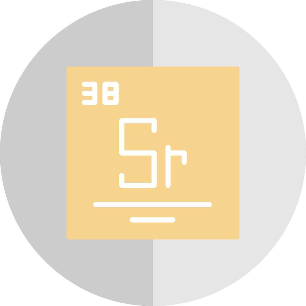 Strontium Vector Icon Design
