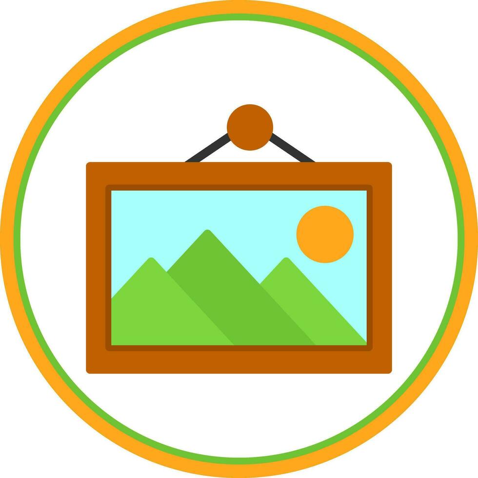Painting Vector Icon Design