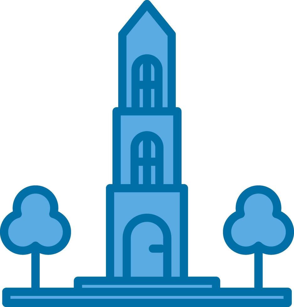 Dom tower Vector Icon Design