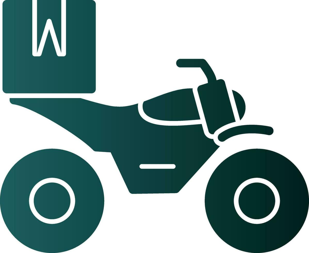 Motocross Vector Icon Design
