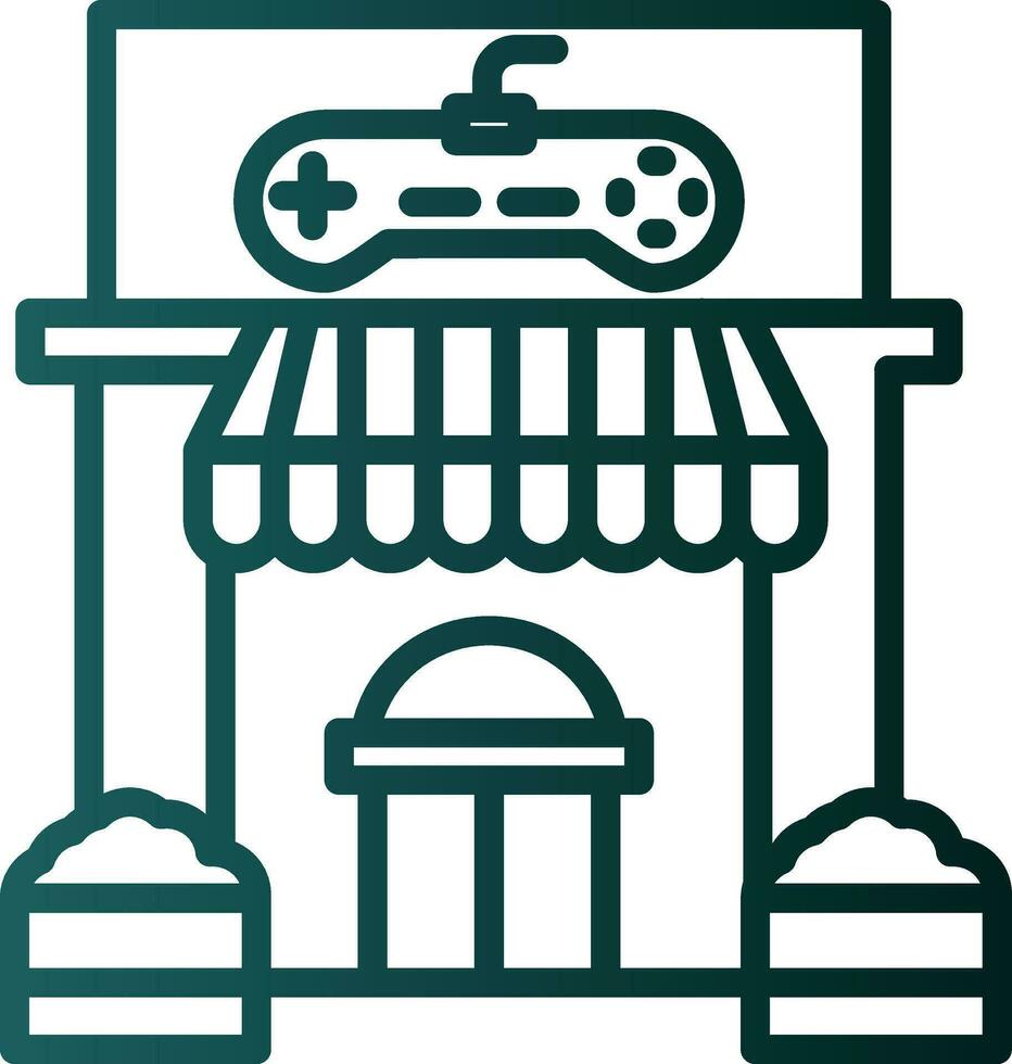 Game store Vector Icon Design