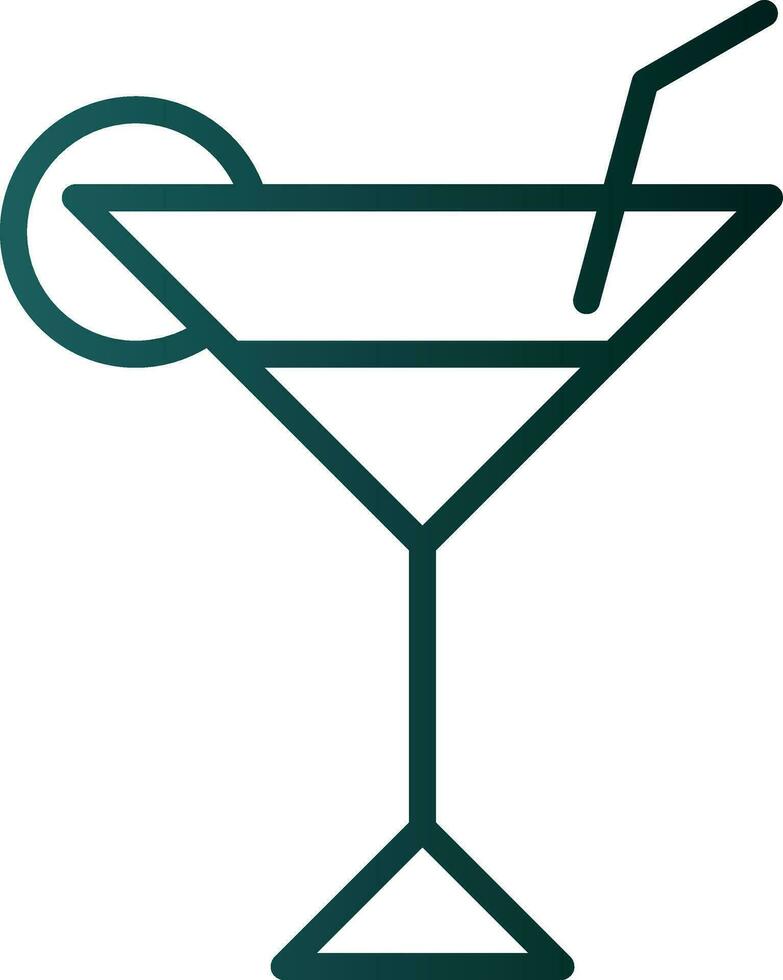 Martini Vector Icon Design