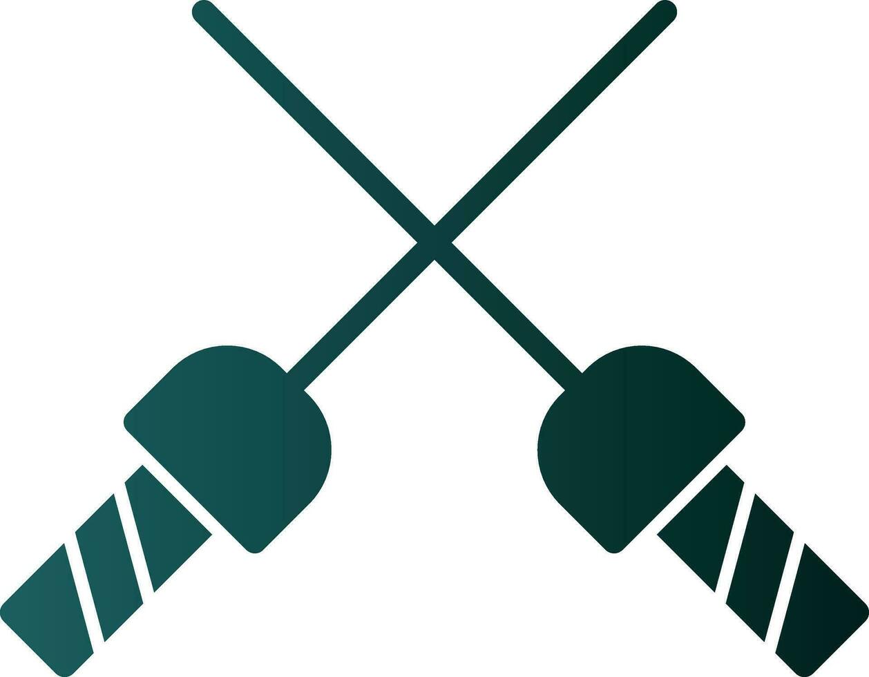 Fencing Vector Icon Design