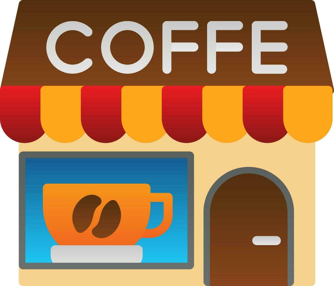 Coffee shop Vector Icon Design