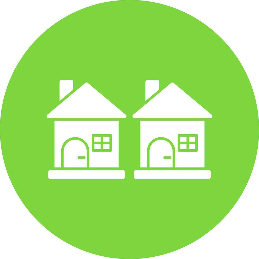 Houses Vector Icon Design