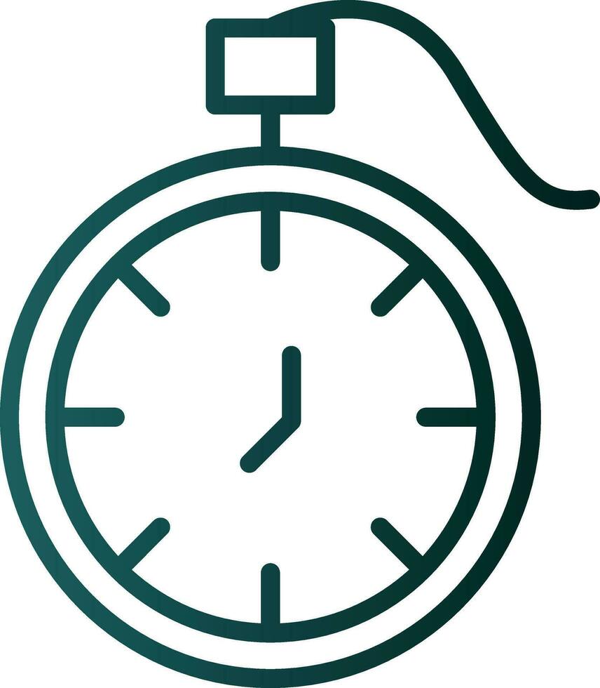 Pocket watch Vector Icon Design