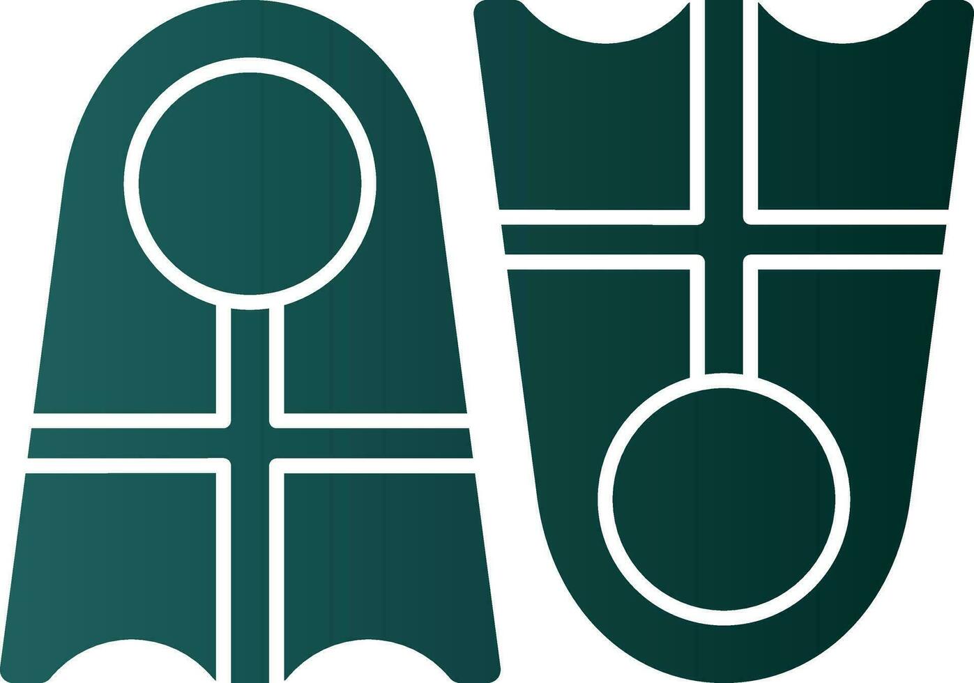 Fins Vector Icon Design