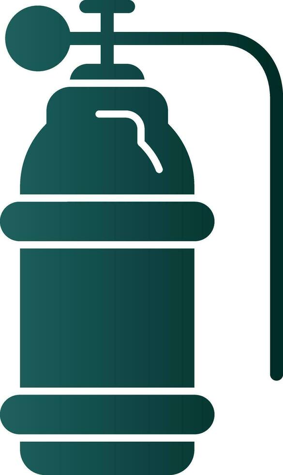 Oxygen tank Vector Icon Design