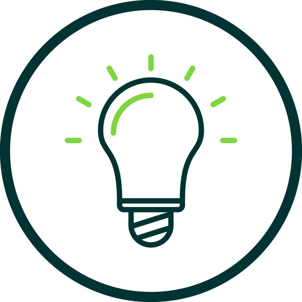 Light bulb Vector Icon Design