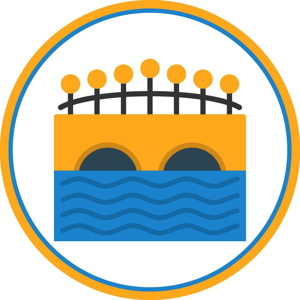Canal Vector Icon Design