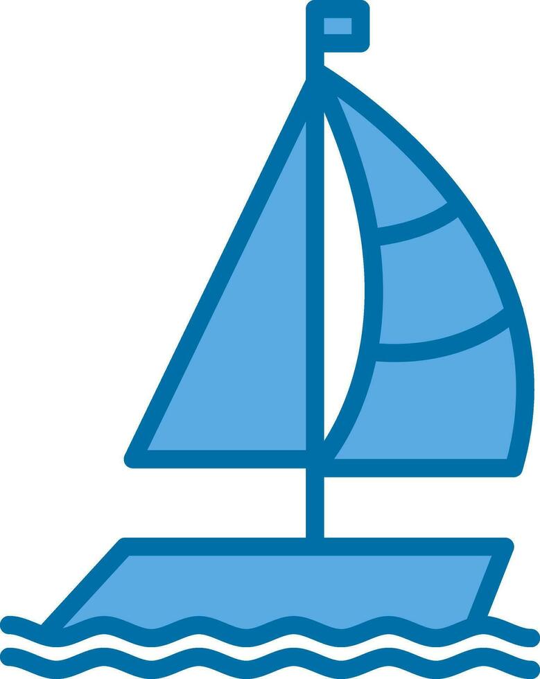 diseño de icono de vector de barco