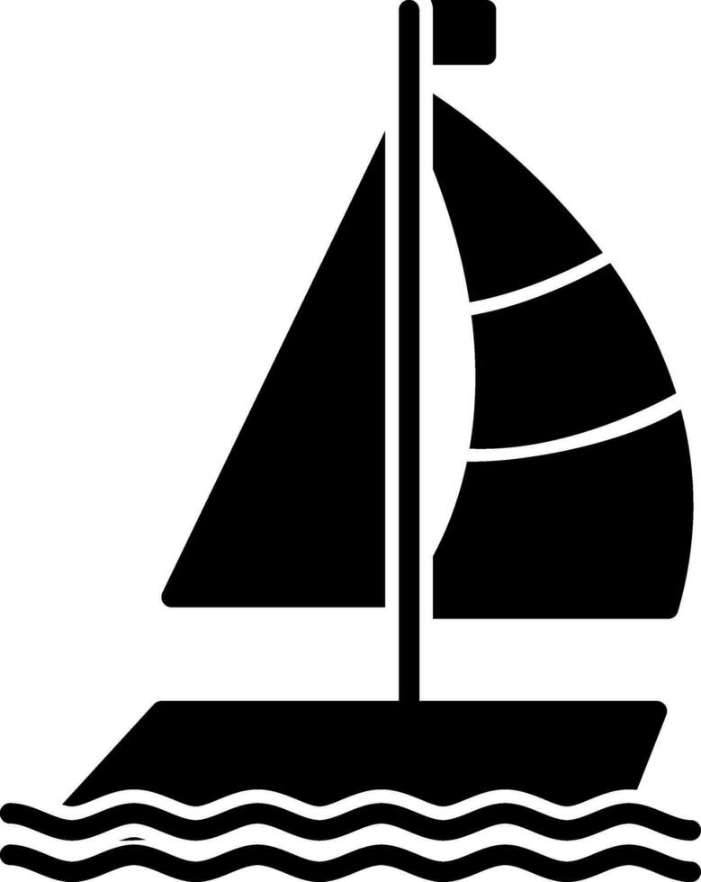 Boat Vector Icon Design
