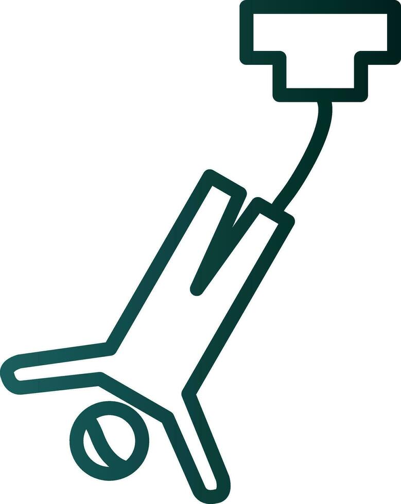 Bungee jumping Vector Icon Design