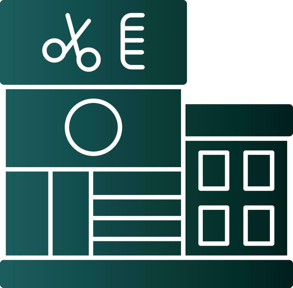 Beauty salon Vector Icon Design