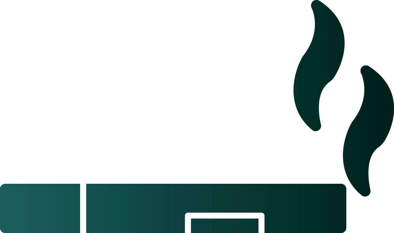 Cigar Vector Icon Design