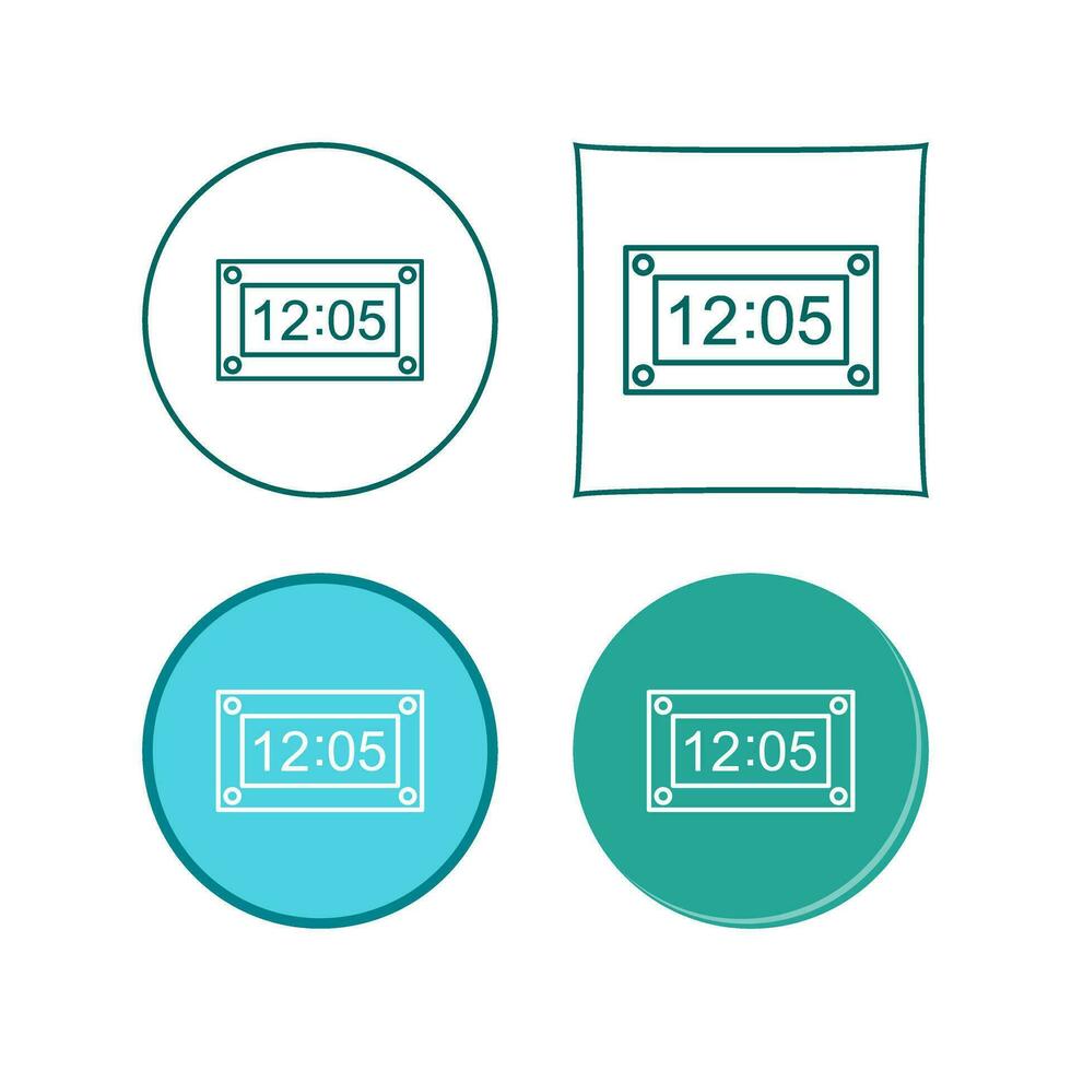 Unique Timer Vector Icon