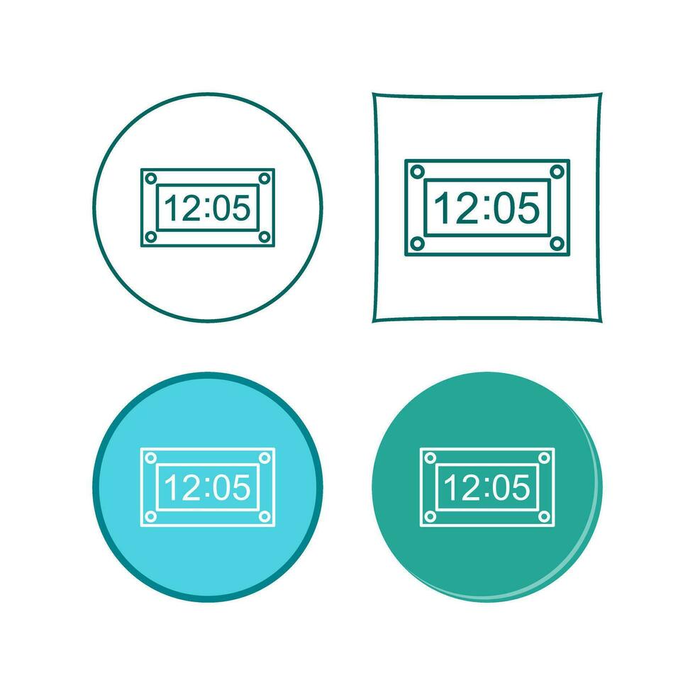 Unique Timer Vector Icon