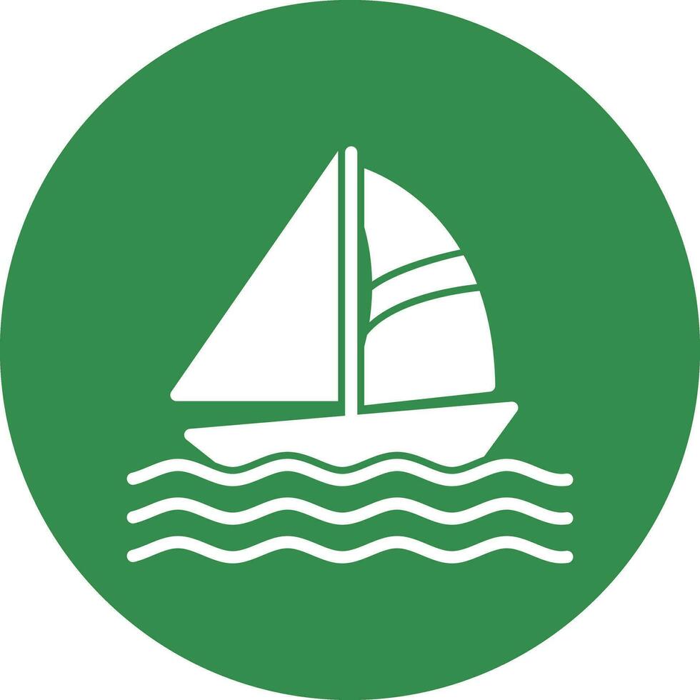 Sail Vector Icon Design