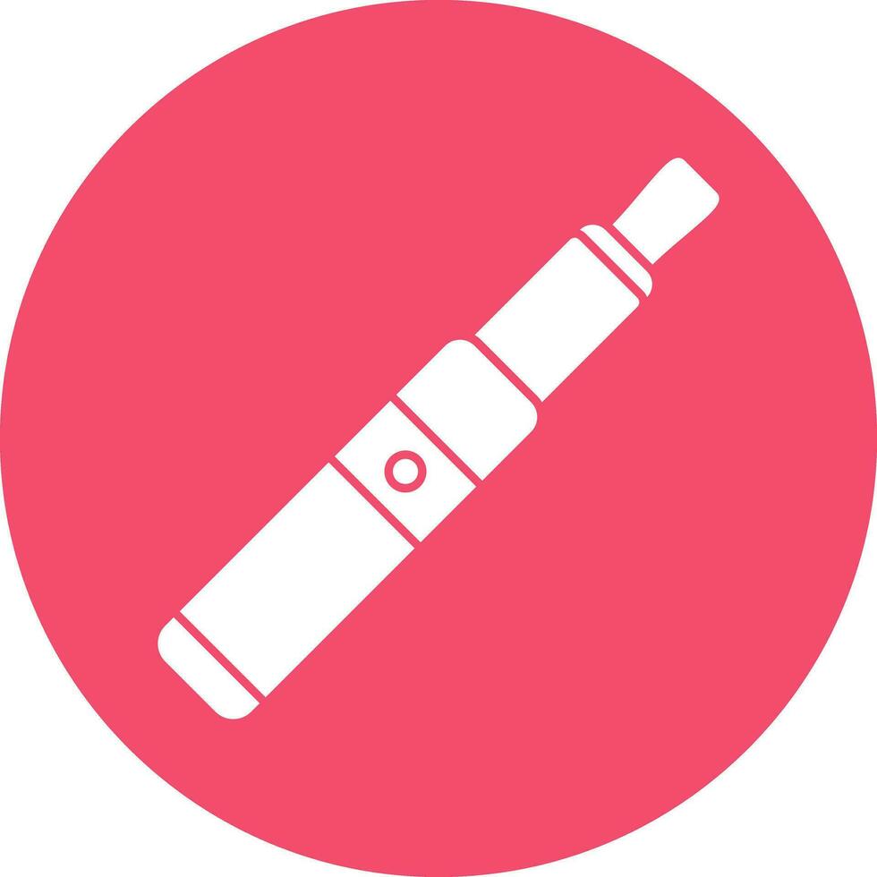 Electronic cigarette Vector Icon Design