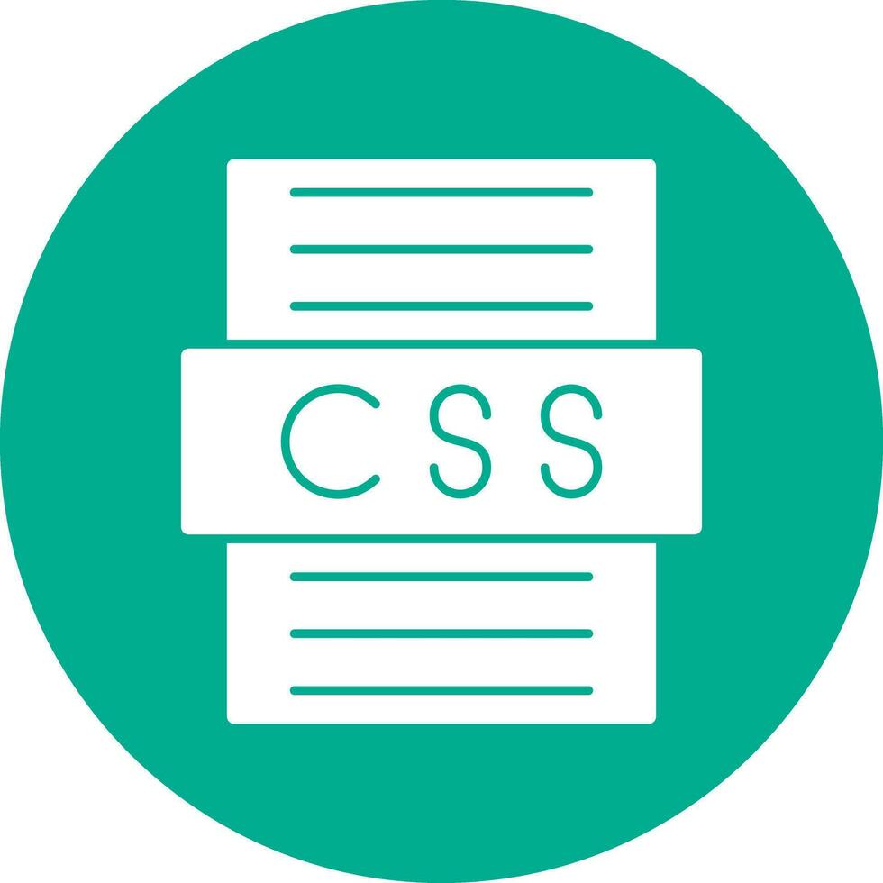 Css file Vector Icon Design