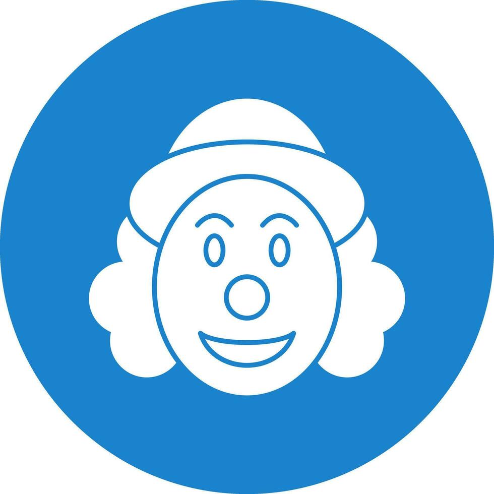 Clown Vector Icon Design