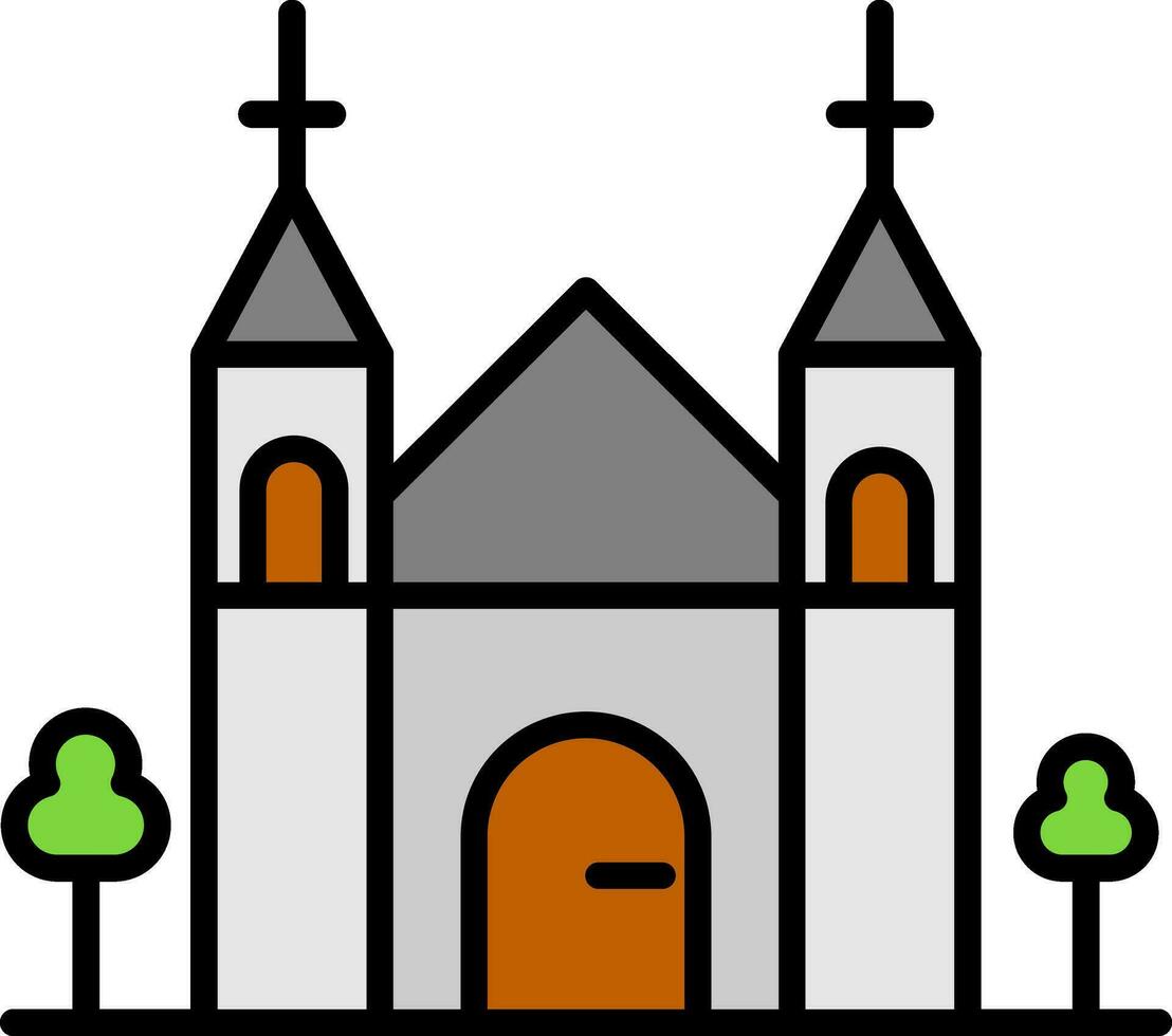 Domtoren Vector Icon Design