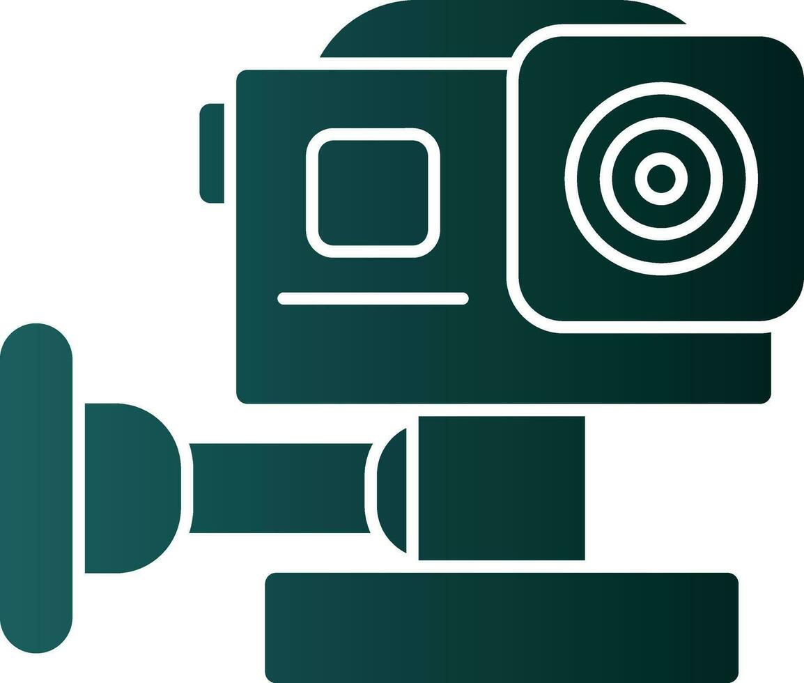 Action camera Vector Icon Design