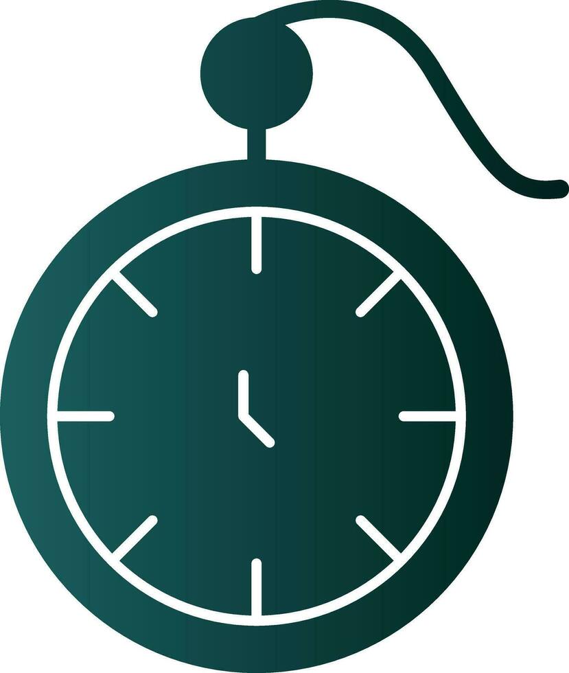 Pocket watch Vector Icon Design