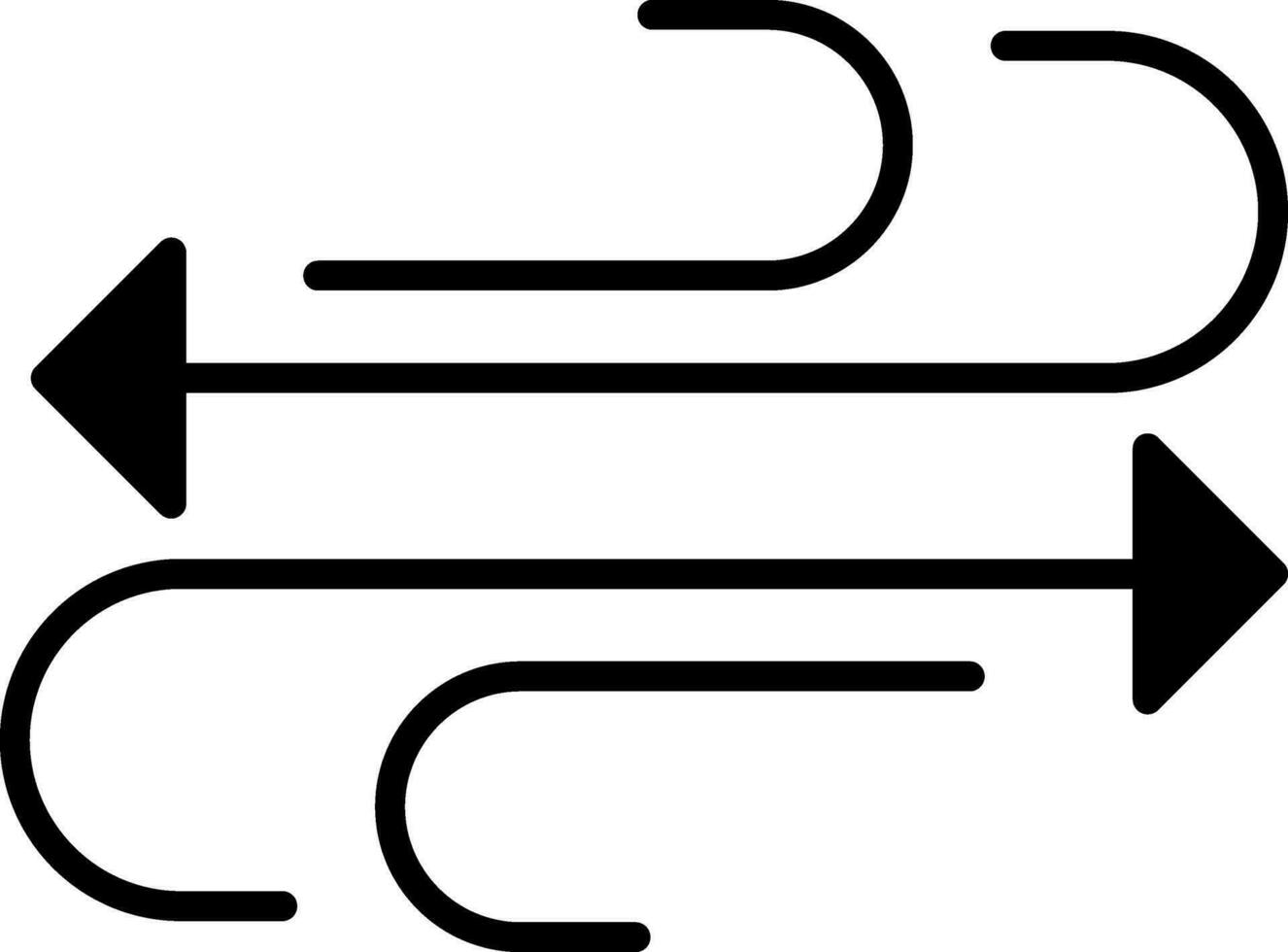 Wind Vector Icon Design
