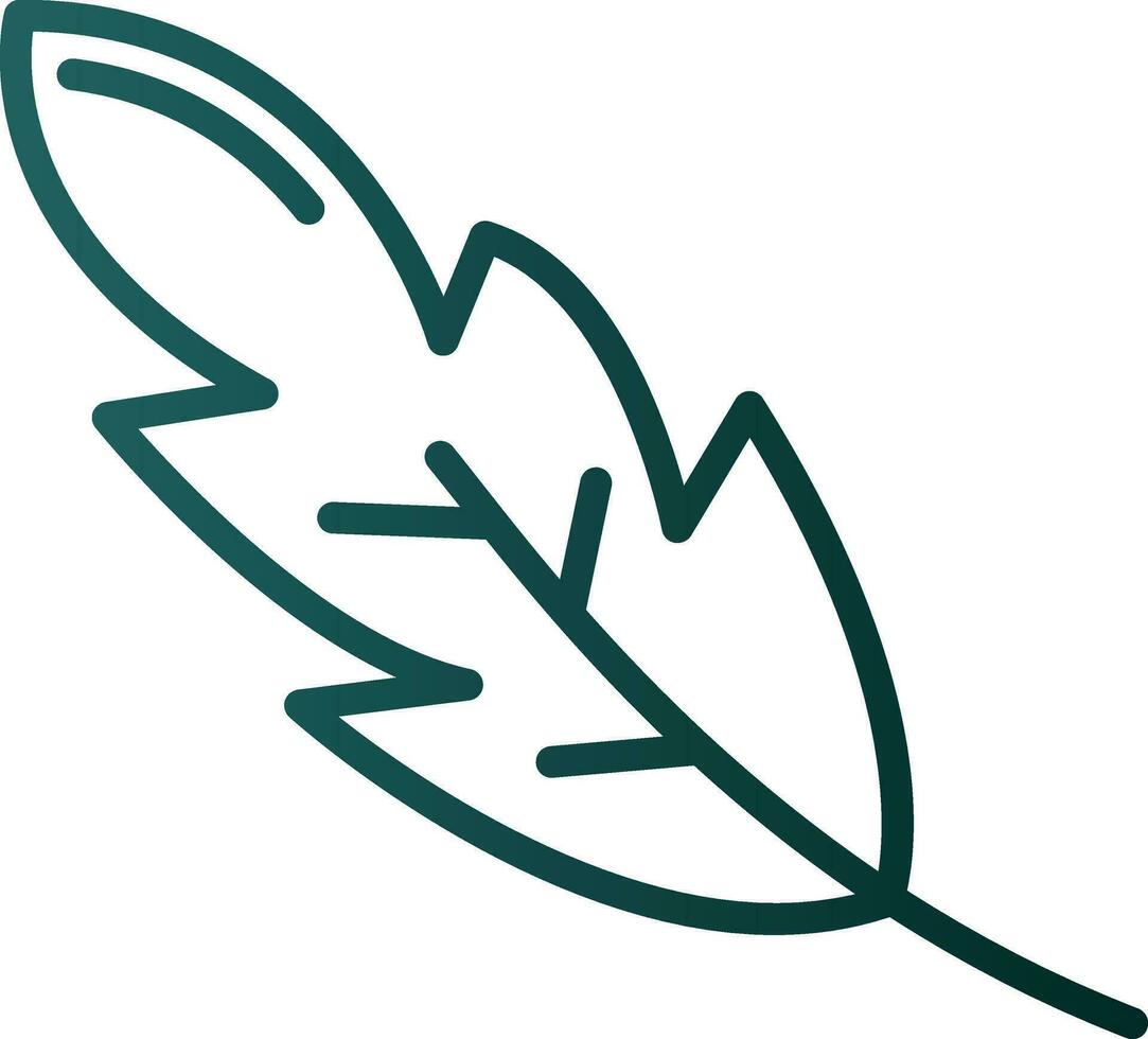 Feather Vector Icon Design