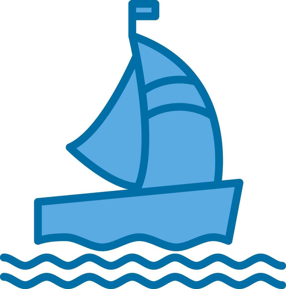 Boat Vector Icon Design