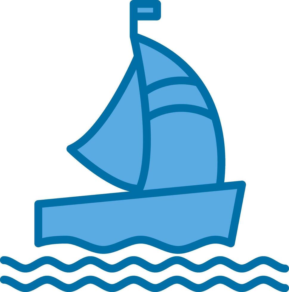 diseño de icono de vector de barco