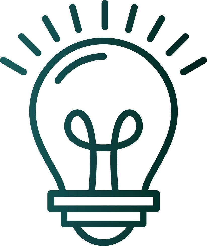 Lamp Vector Icon Design