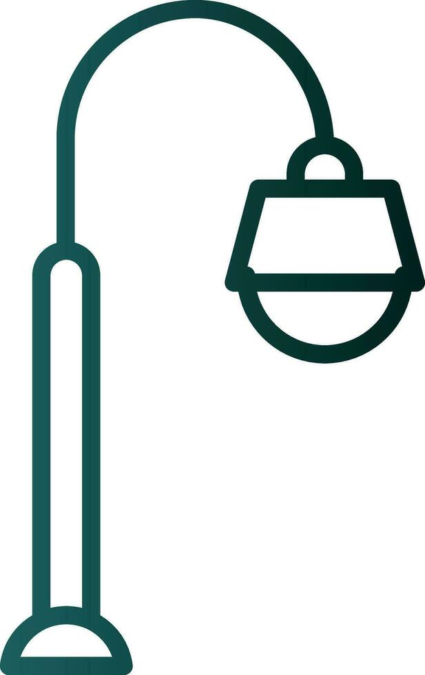 Street lamp Vector Icon Design