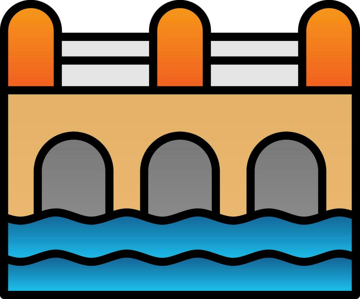 Canal Vector Icon Design