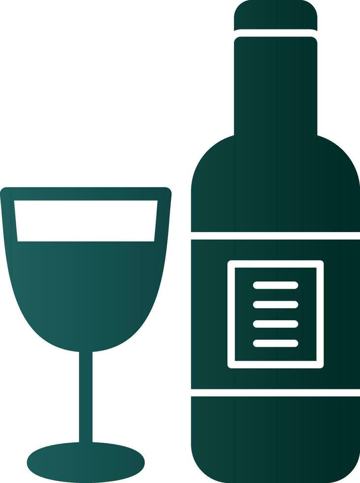 diseño de icono de vector de vino