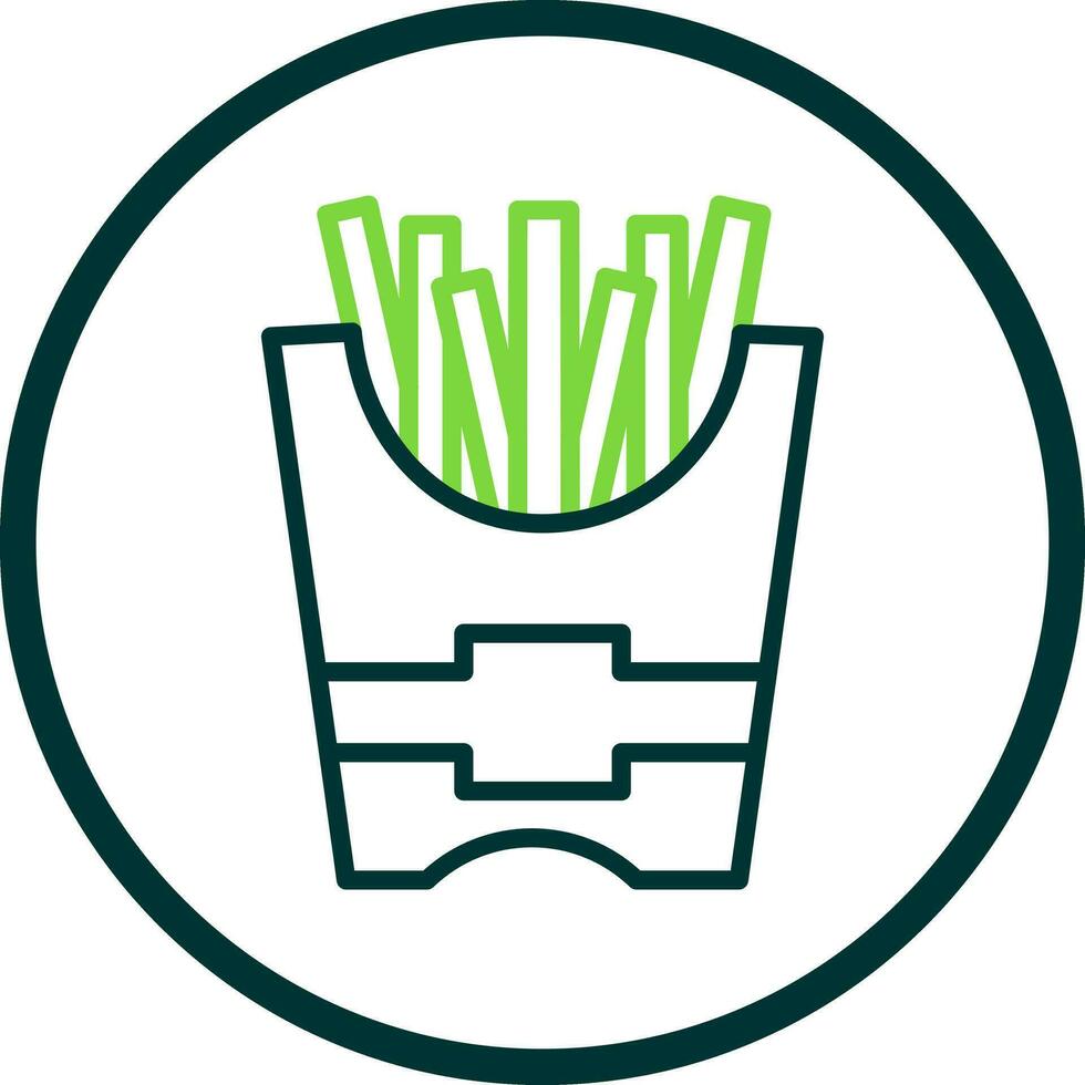 Frites Vector Icon Design