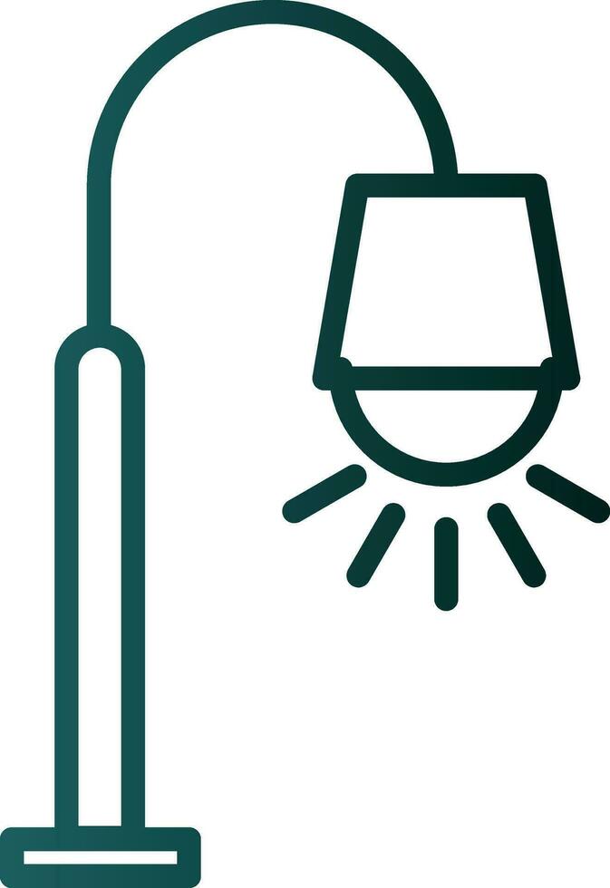 diseño de icono de vector de lámpara de calle
