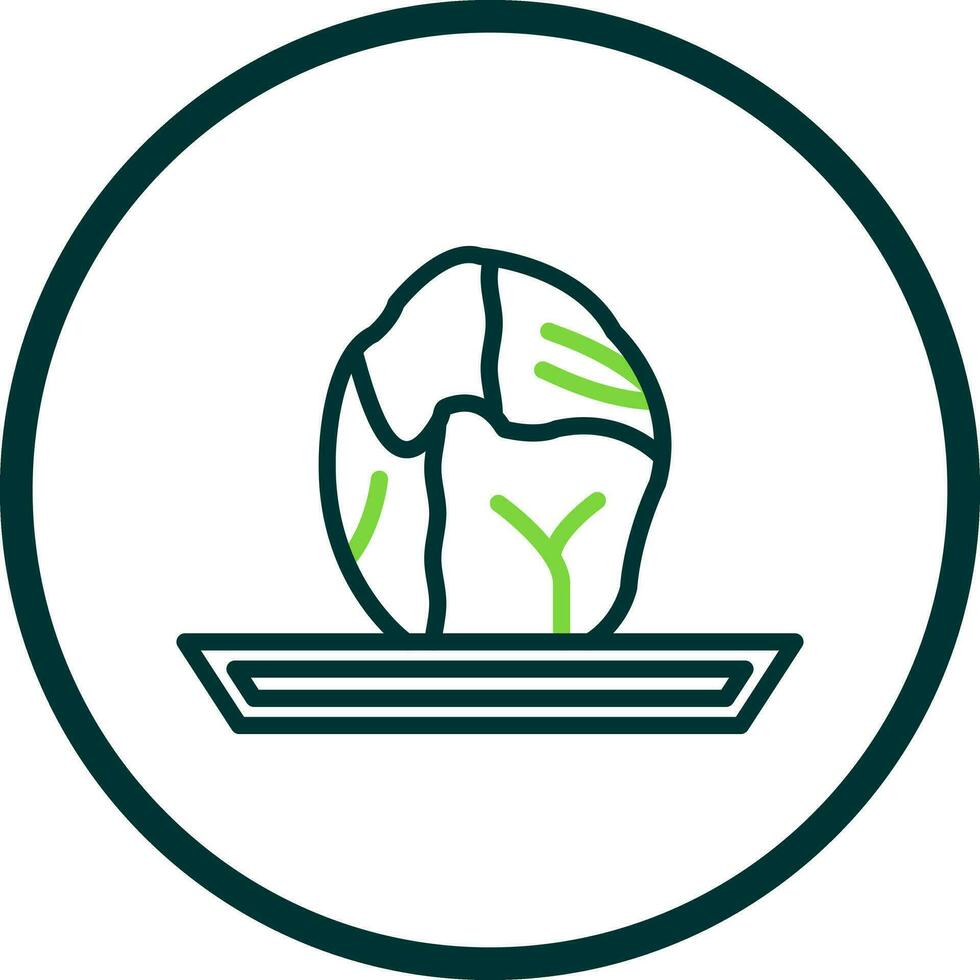 Brussels sprouts Vector Icon Design