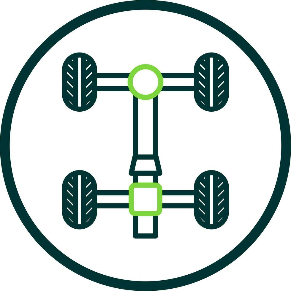 Chassis Vector Icon Design