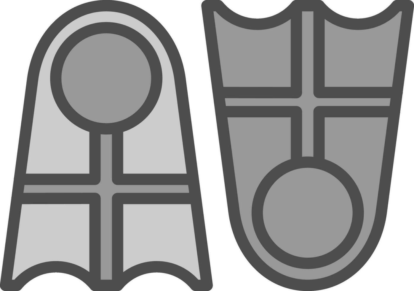 Fins Vector Icon Design