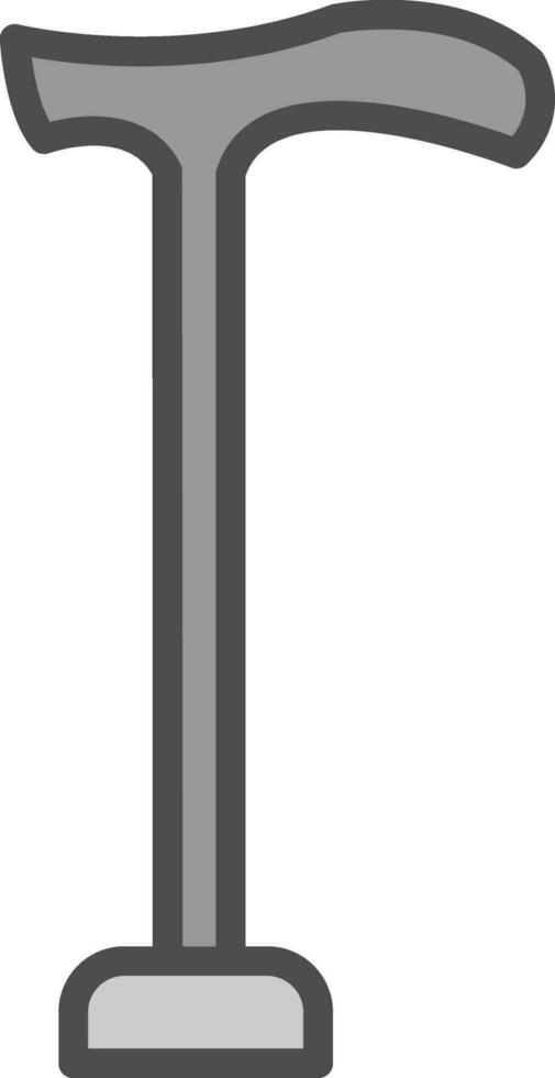 Walking stick Vector Icon Design