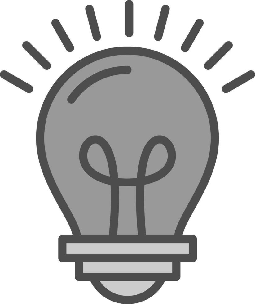 Lamp Vector Icon Design