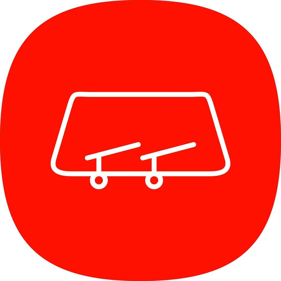 Windshield Vector Icon Design